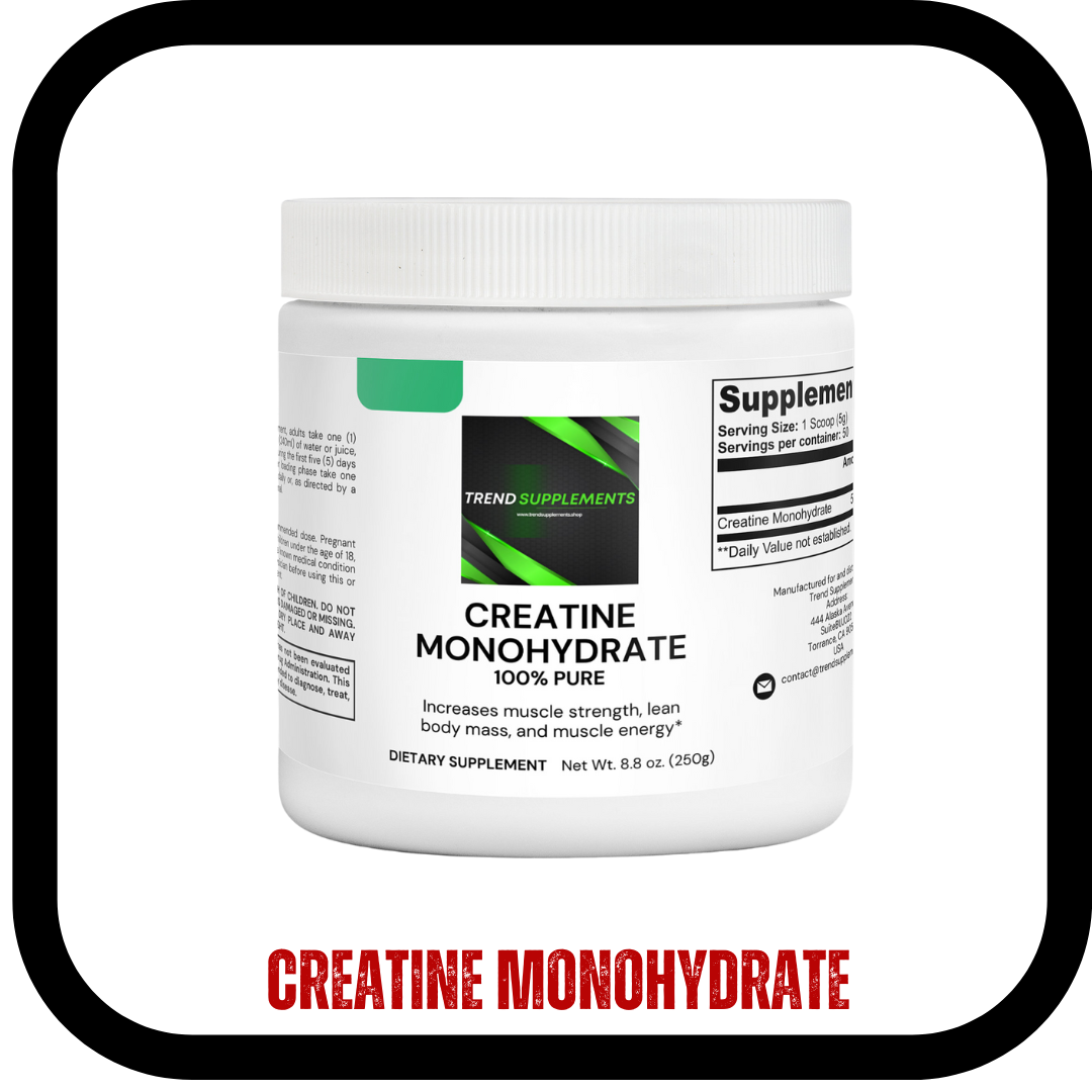 Creatine Monohydrate - Trend Supplements