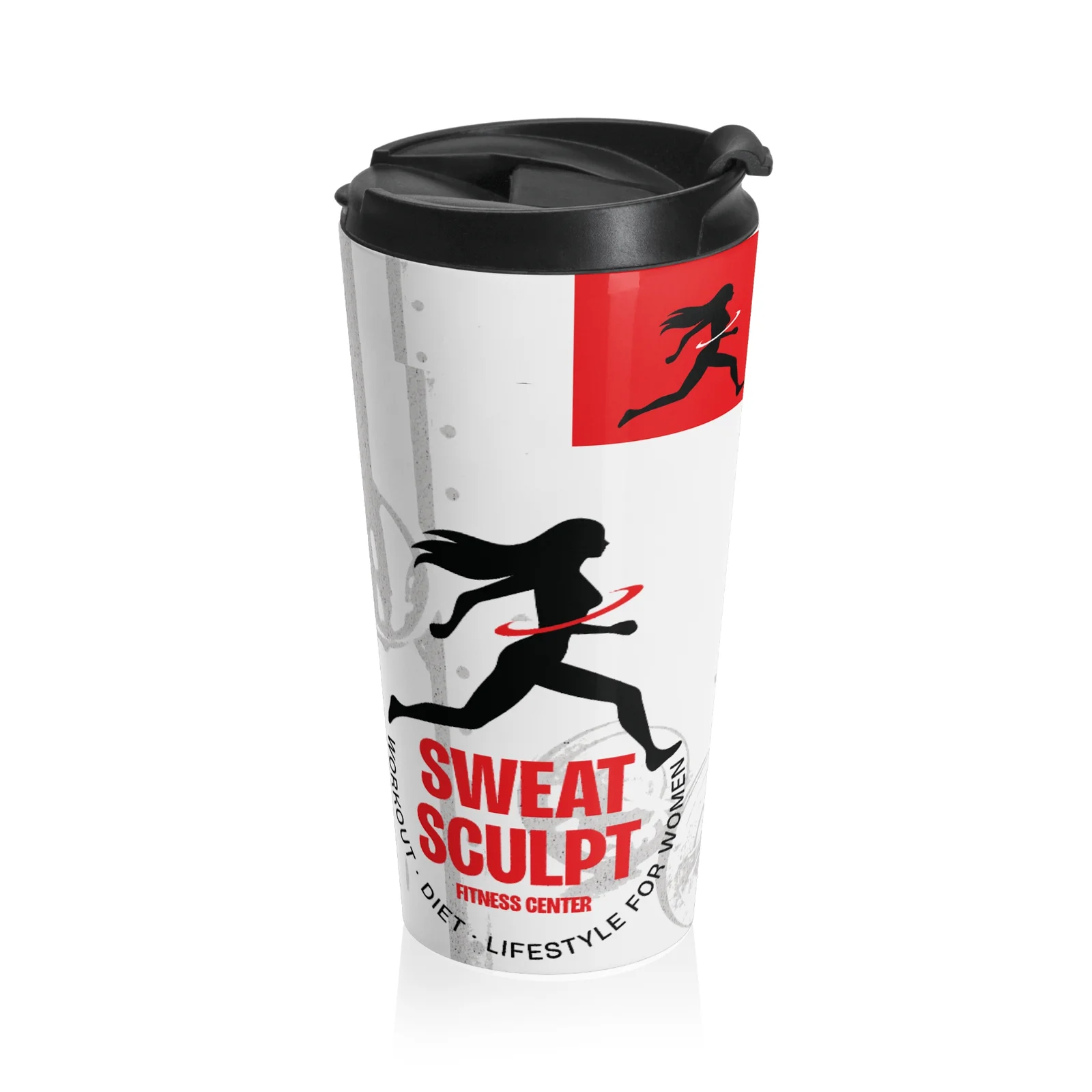 Stainless Steel Travel Mug – Sweat Sculp